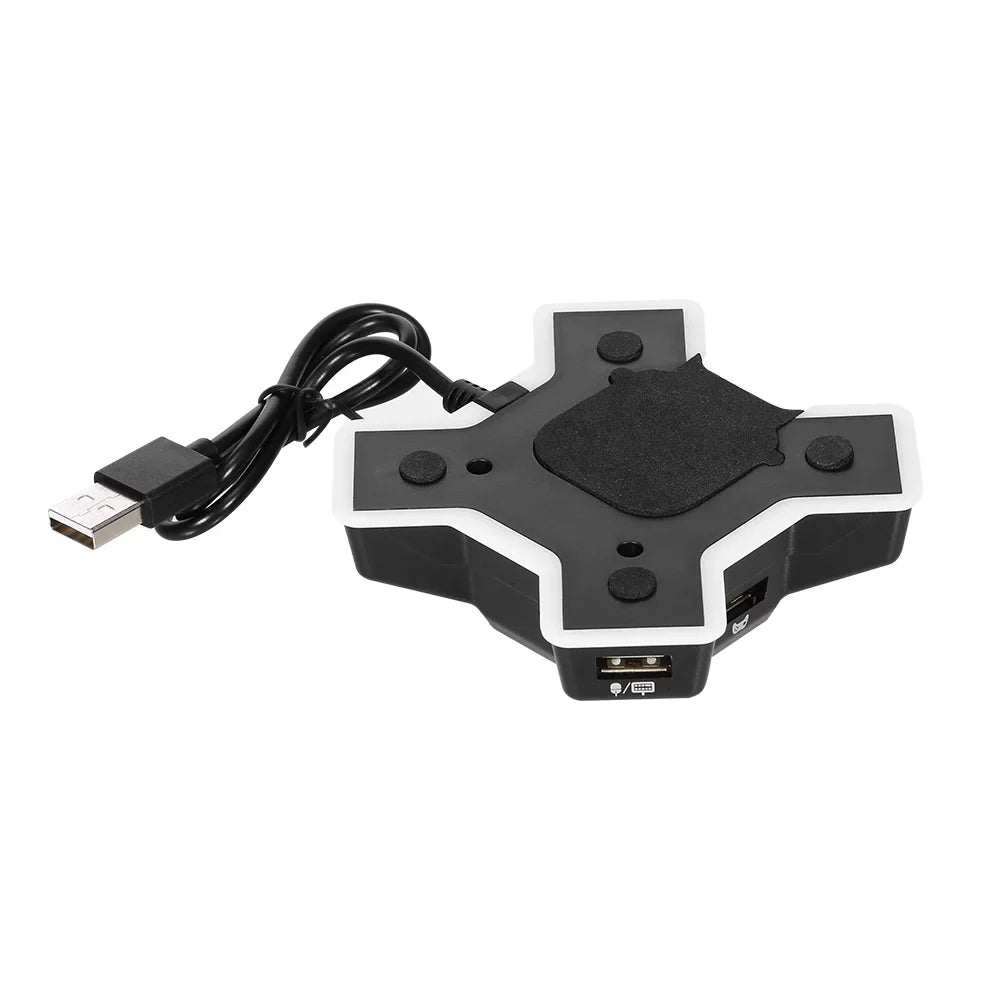 Andoer  Adapter  Mobile Gaming Keyboard and Mouse Converter Plug and Play Replacement for  Switch/Xbox One/ /  Black