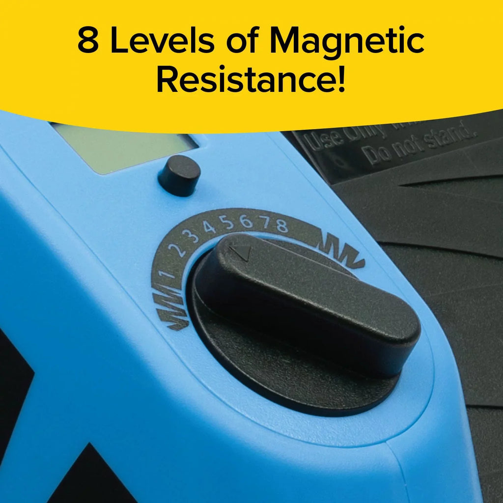 BulbHead BluTiger Seated Elliptical Trainer Machine, As Seen on , Burn Calories While Working