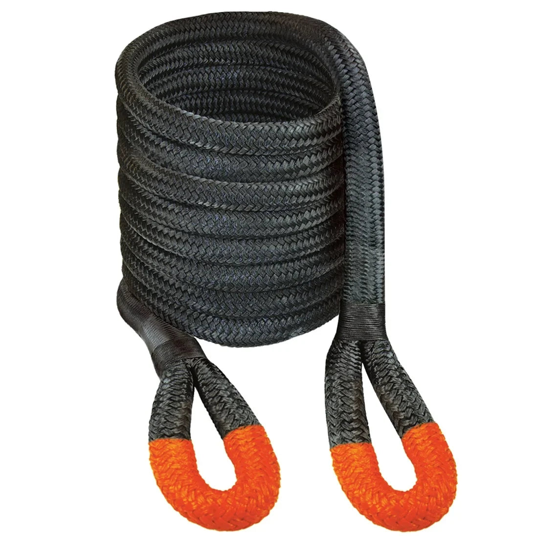 Off-Road Reprotectivey Rope, 1-1/4 inch x 30 foot, Orange Eyes, 52300 Lbs Breaking Strength, Bag