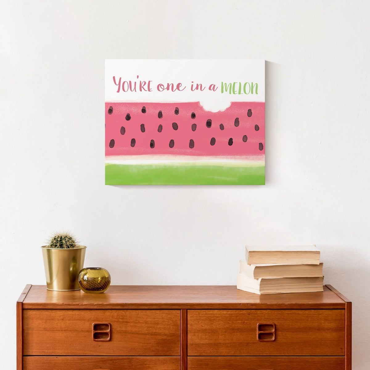 Creative Products One in  Melon 14x11 Canvas Wall Art