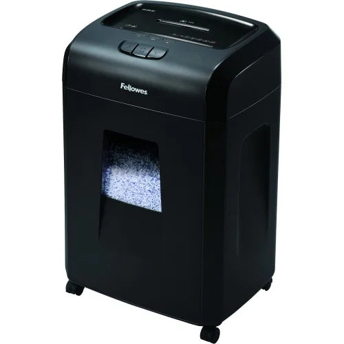 Fellowes Microshred 94MC Micro Cut Shredder - Non-continuous Shredder - Micro Cut - 18 Per Pass - for shredding Paper, Paper Clip, Credit Card, , , Junk Mail, Staples - 0.156" x 0.500"