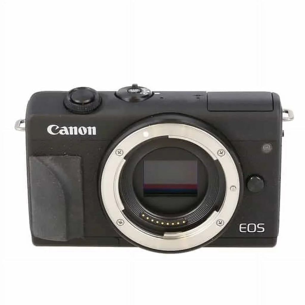 Canon   Mirrorless Camera (Black) +11-22mm f/4-5.6   Lens +Flash +64GB- Kit