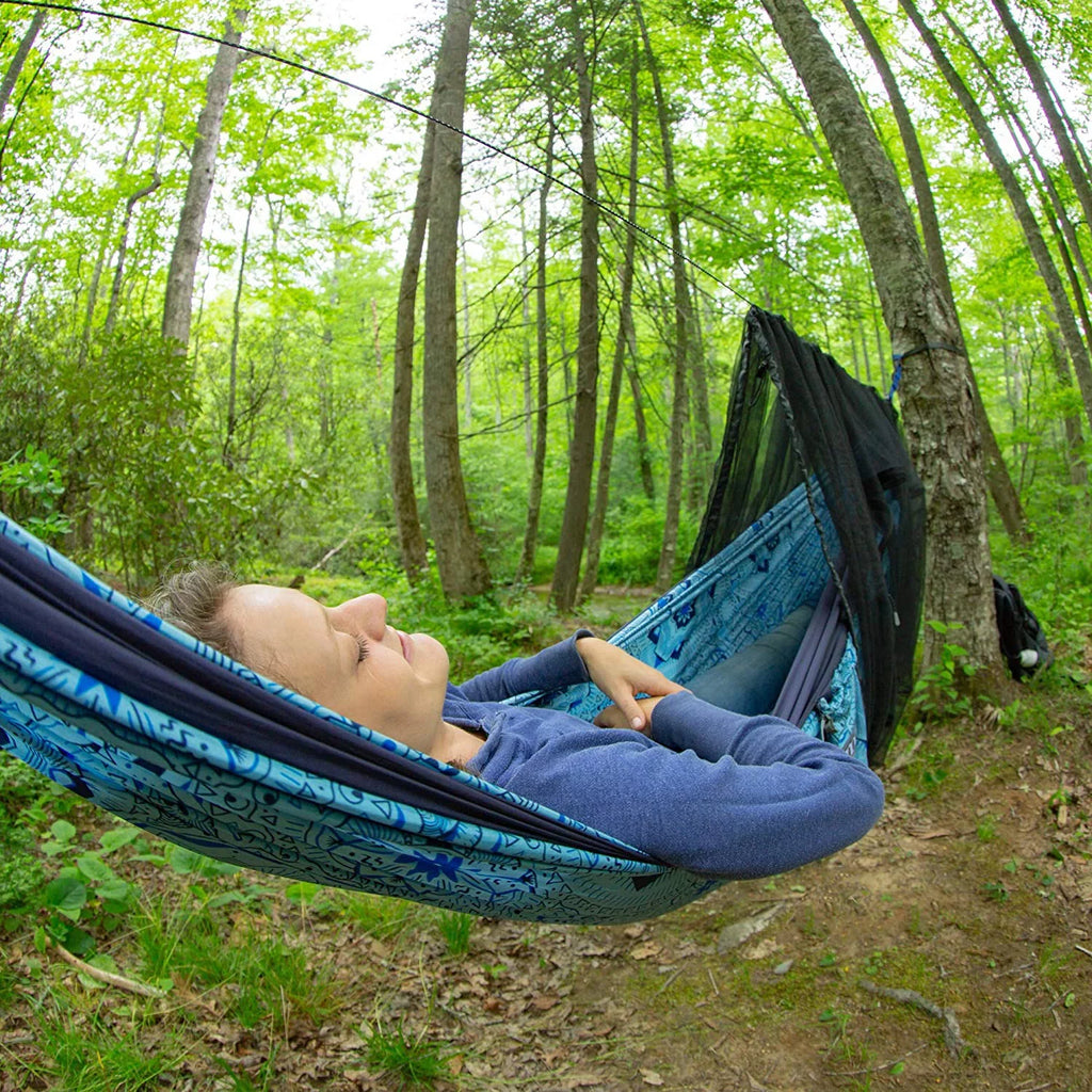 , Eagles Nest Outfitters Guardian  Bug Net, Hammock Bug Netting, Charcoal