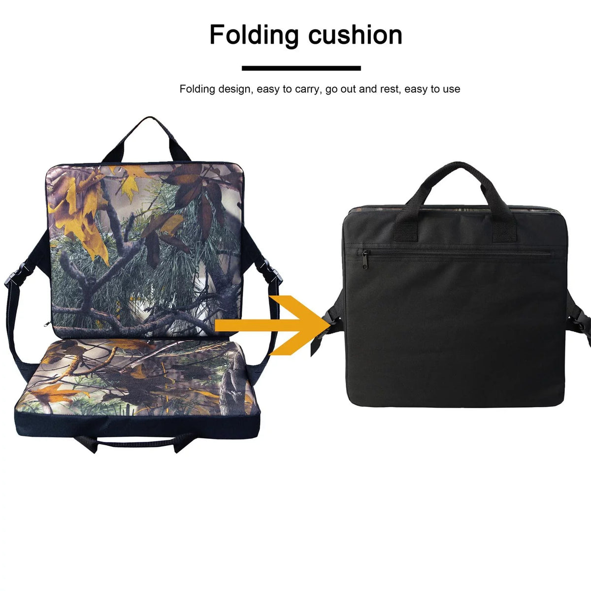 Folding Cushion Adjustable Backrest Seat Support Practical Floor Stadium Seat for Concerts Picnic Outdoor Camping Accessories