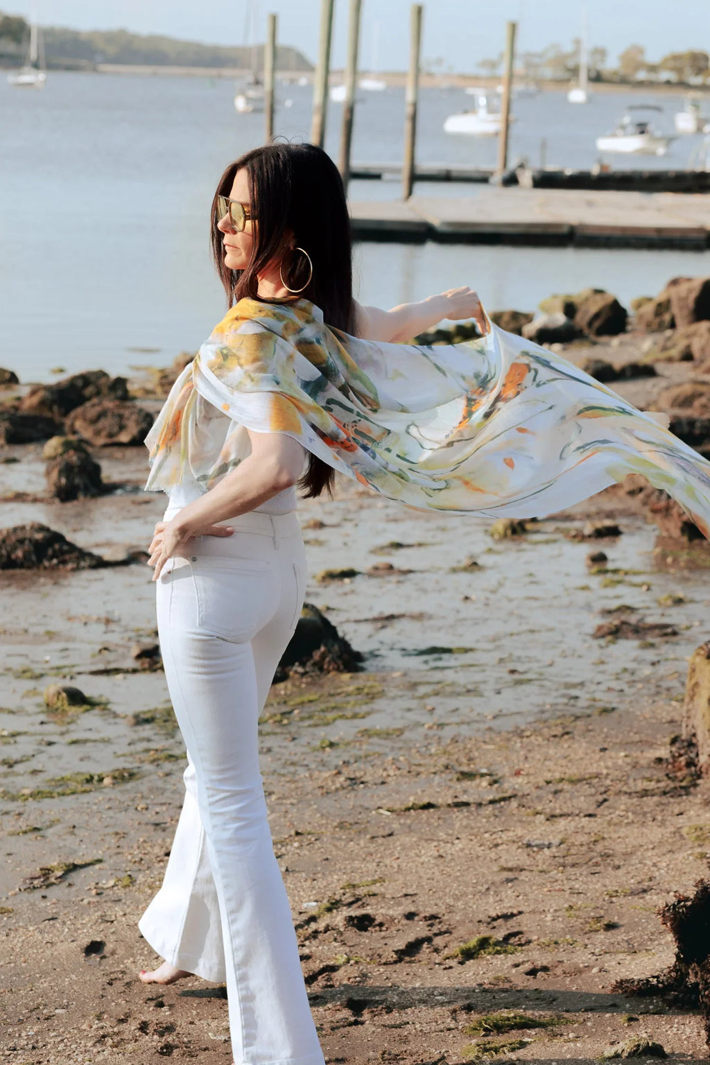 Sun Swept - 100% Cashmere Scarf by James Paul Cheung