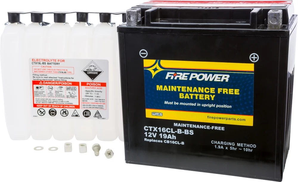 Fire Power Maintenance Free Battery Compatible With Yamaha WaveBlaster () 1993-1996