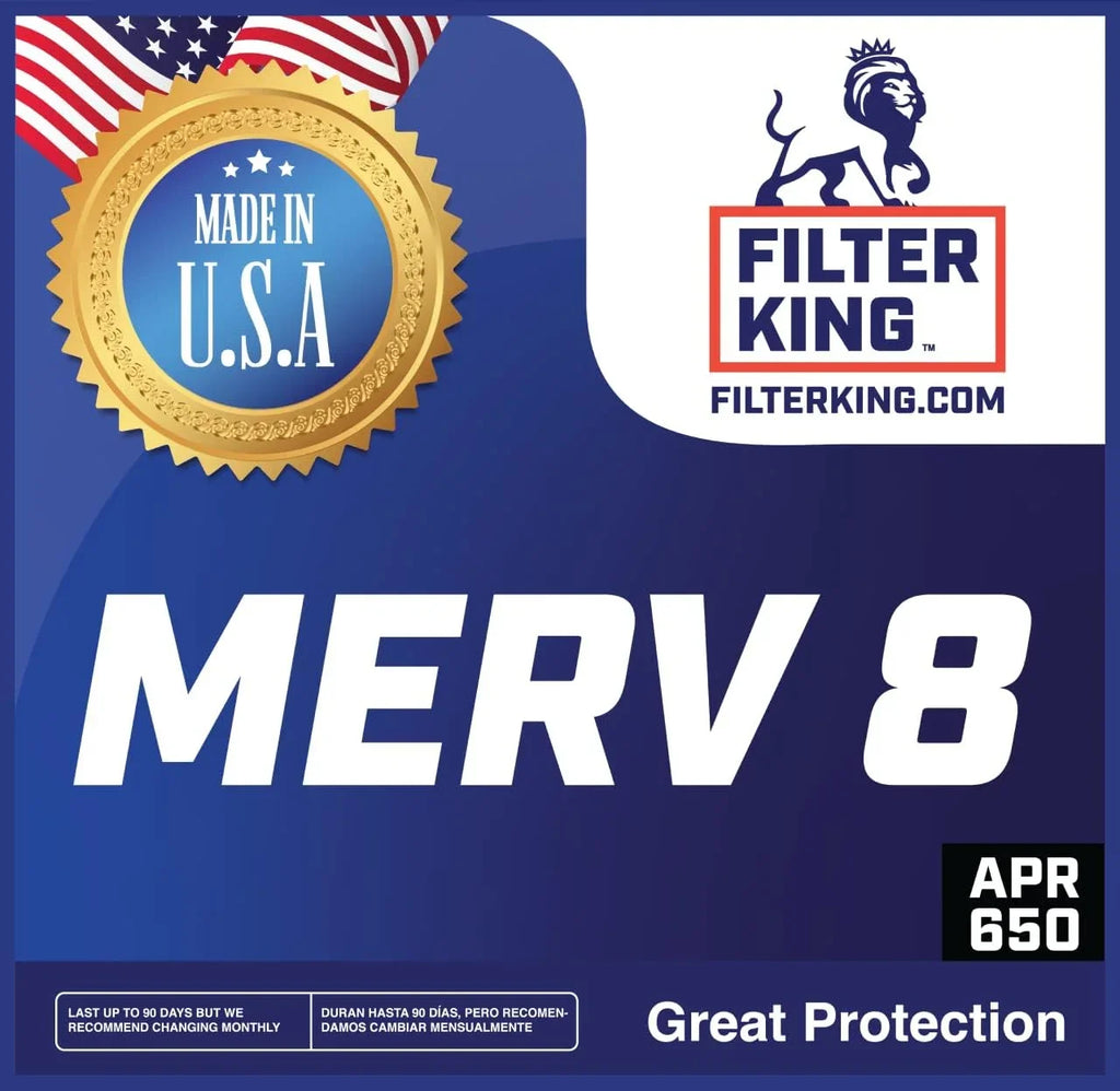 Filter King 7x28x1a Air Filter | 4- |  8  Pleated / Furnace Filters |    | Actual Size: 7 x 28 x .75"