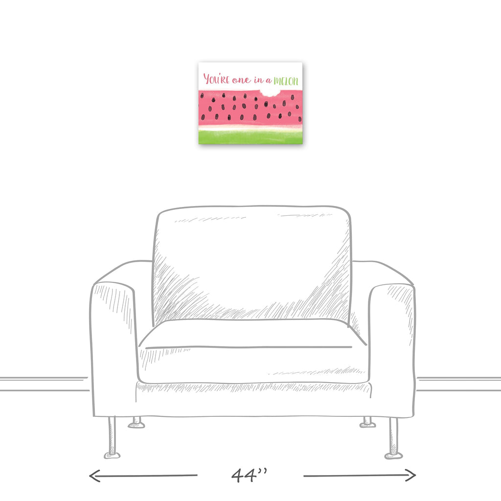 Creative Products One in  Melon 14x11 Canvas Wall Art