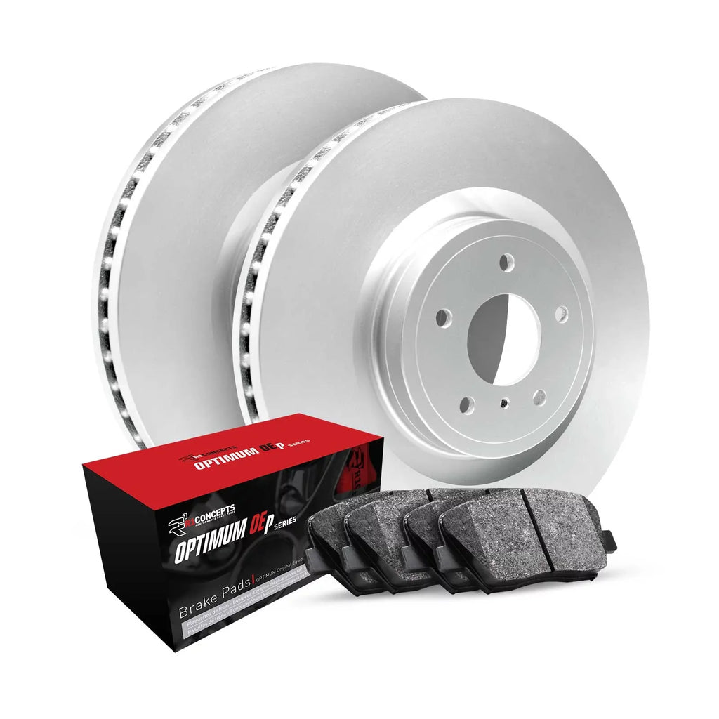 Concepts Wjuh1 73057  Brake Rotors Carbon Coated / Optimum Oe Pads & Hdw Fits select: 2019-2022  , 2018-2022
