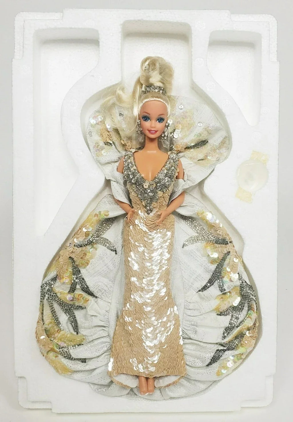 Barbie Platinum Bob Mackie 2703 Timeless Treasures Mattel 1991
