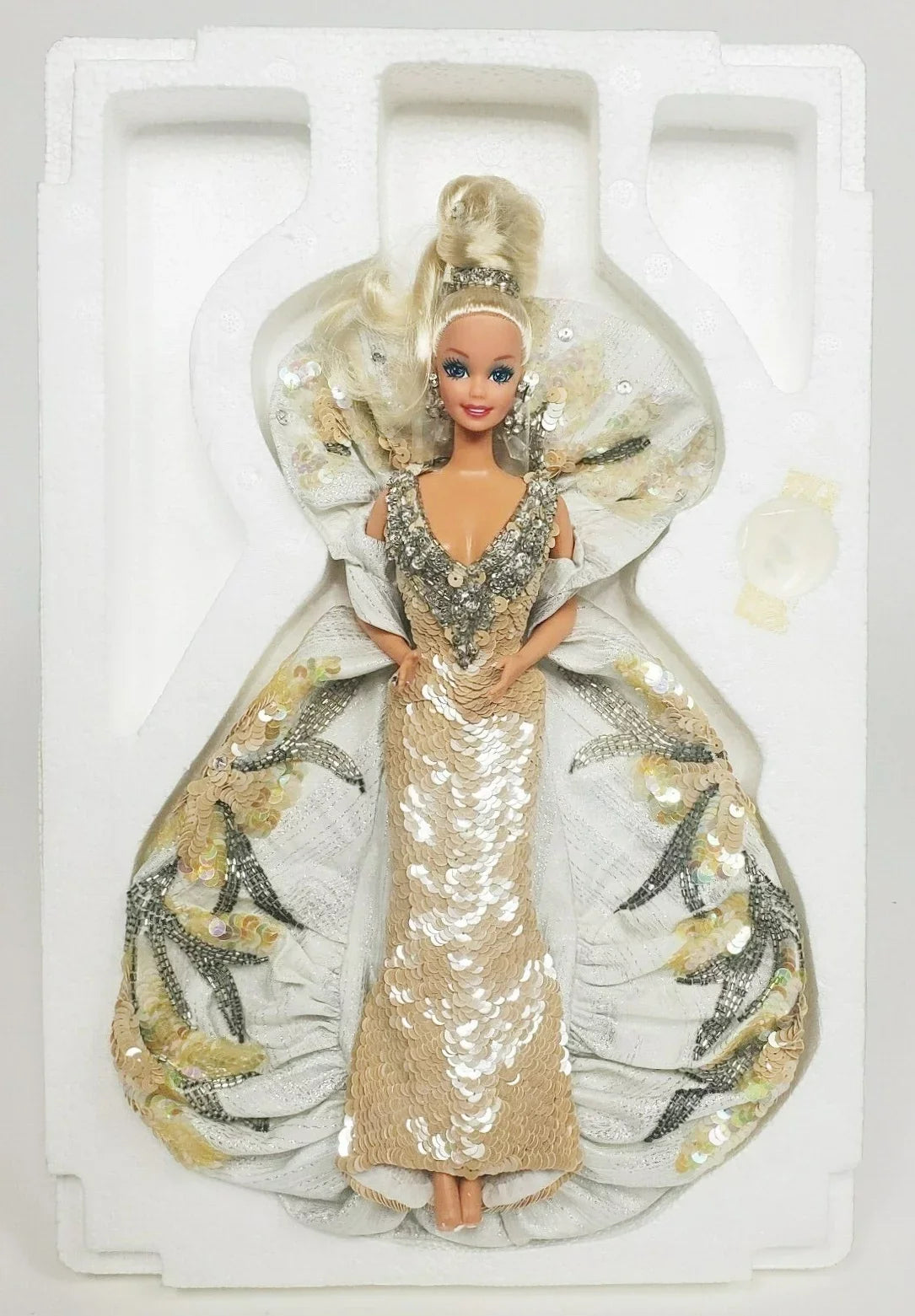 Barbie Platinum Bob Mackie 2703 Timeless Treasures Mattel 1991