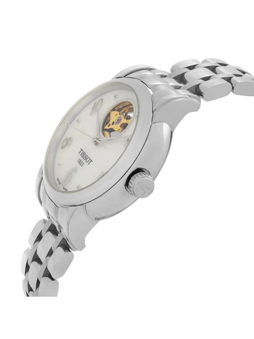 Pre-owned Tissot Lady Heart Automatic  Watch .207.11.116.00 (Like New)