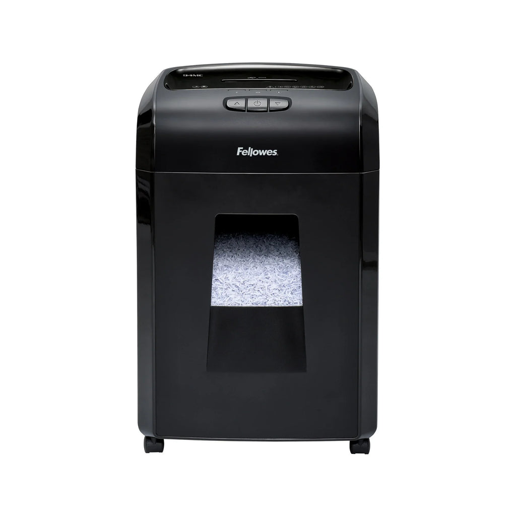 Fellowes Microshred 94MC Micro Cut Shredder - Non-continuous Shredder - Micro Cut - 18 Per Pass - for shredding Paper, Paper Clip, Credit Card, , , Junk Mail, Staples - 0.156" x 0.500"