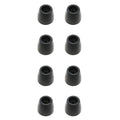 Red Hound Auto 8 Rubber Bumper for Trailer Compatible with Ramp Door Truck 2 Inches Thick Cone Replacement Cargo Stop