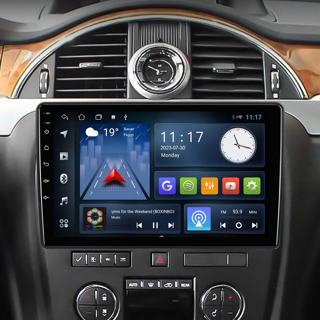 2+32G Aumume 10.1 inches Android 10 Double Din Car Stereo for Chevrolet//Buick  Touchscreen Screen Car Radio with Carplay & Android Auto Support Backup Camera  Navi