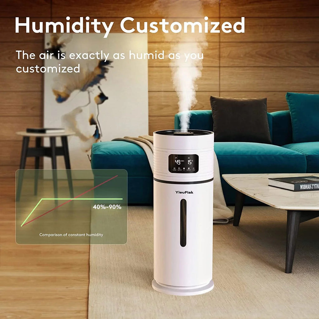 4 Gal Commercial Large Humidifiers Style Industrial 360° Humidifier Whole-House