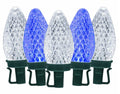 Color Choice 50  Dual Color -9 Lights Multi Function 32.6 ft Blue/Cool White