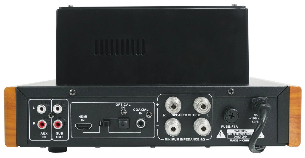 Rockville BluTube  Bluetooth Tube Amplifier/Home Receiver + (2) Tower Speakers