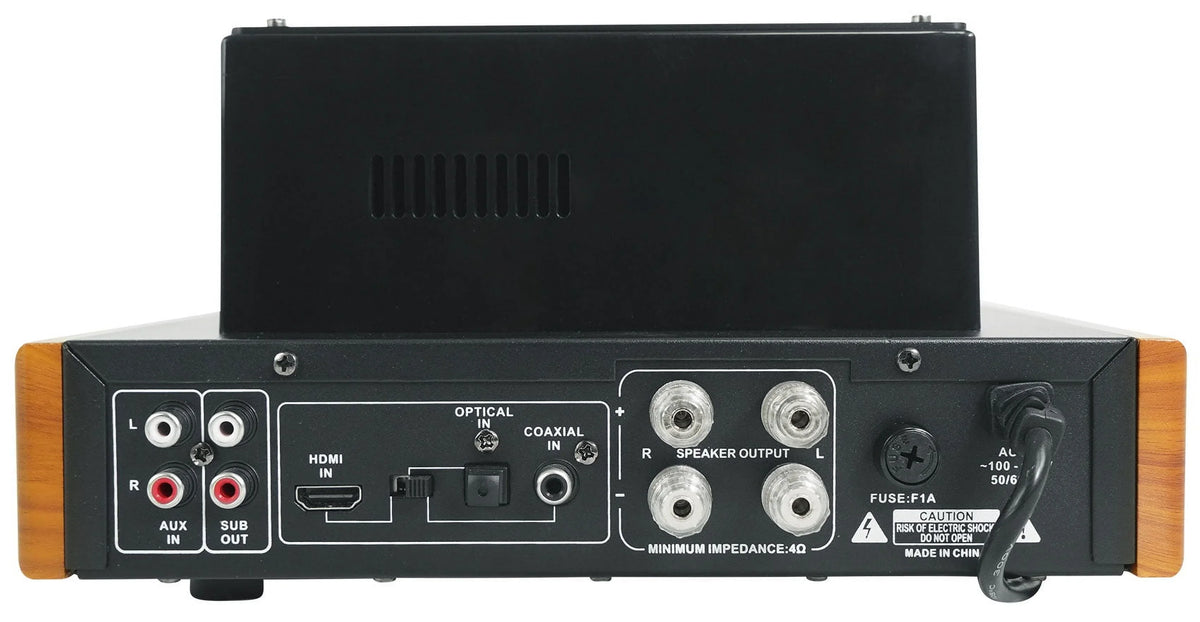 Rockville BluTube  Bluetooth Tube Amplifier/Home Receiver + (2) Tower Speakers