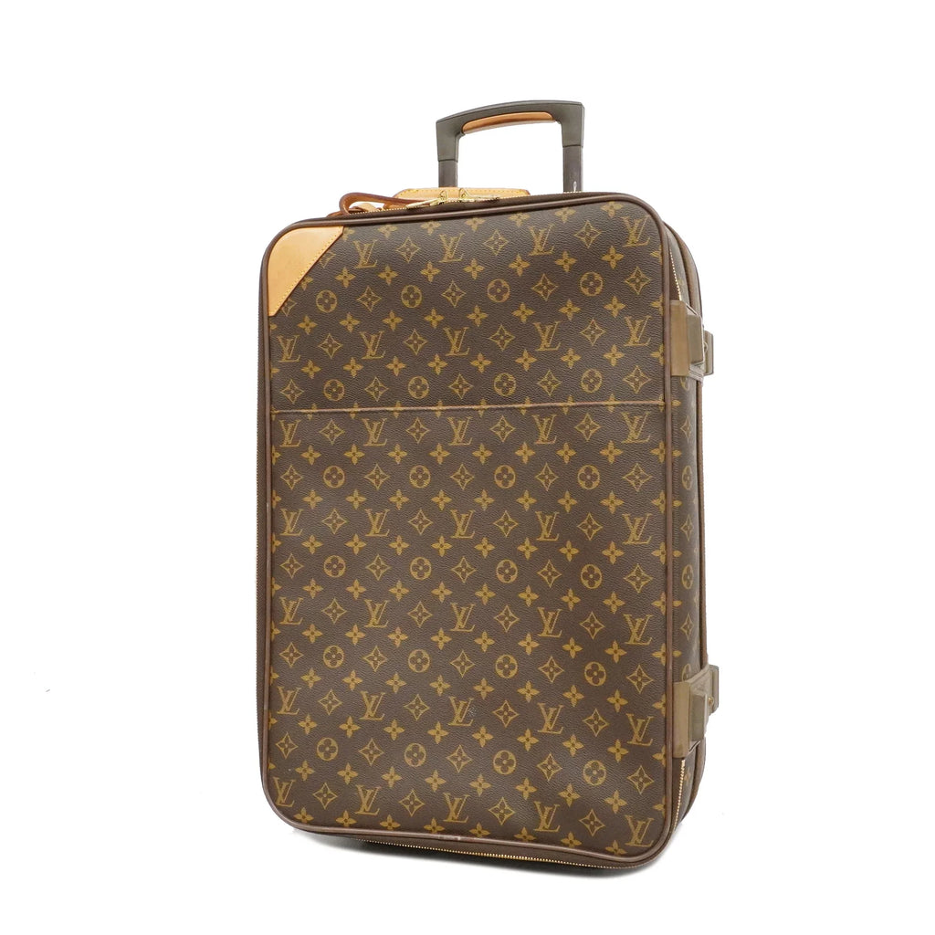Used Auth Louis Vuitton Carry Case Monogram Pegas 55