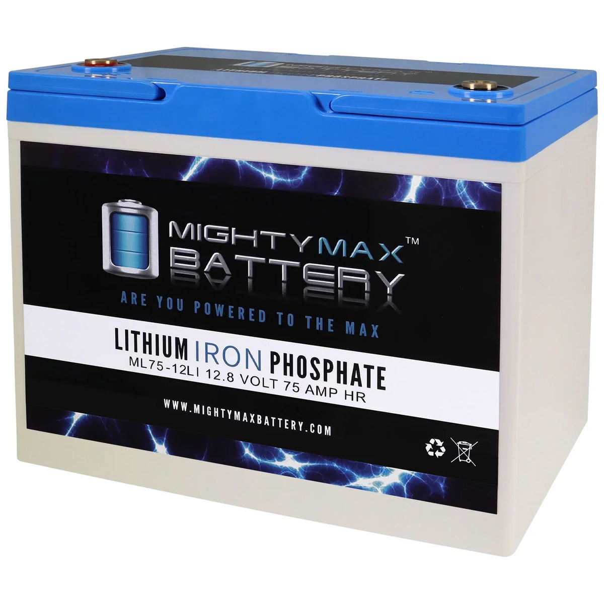 12V 75AH Lithium Battery Replacement for Quantum -4000