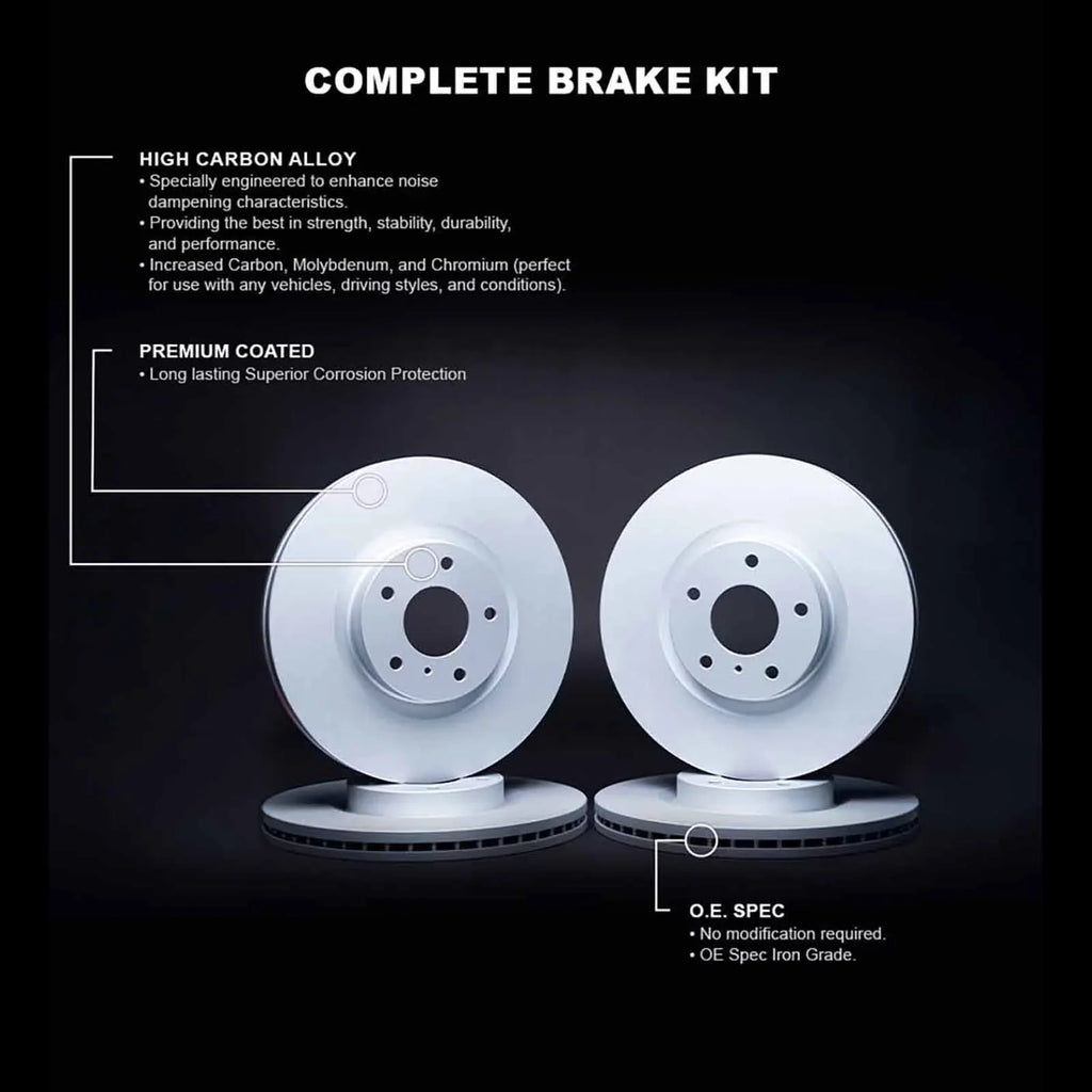 Concepts Wdpn2 27013  Concepts Brake Rotor Carbon Coated Fits select: 2016