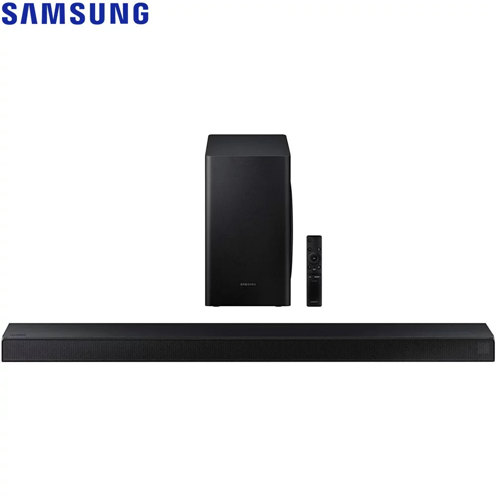 Restored Samsung  Soundbar with Dolby Audio and  Virtual: 3D Surround Sound (Refurbished)