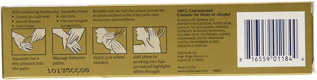 Alberto  Conditioning Hairdressing for Normal/Dry Hair - 1.5 oz (Pack of 6)