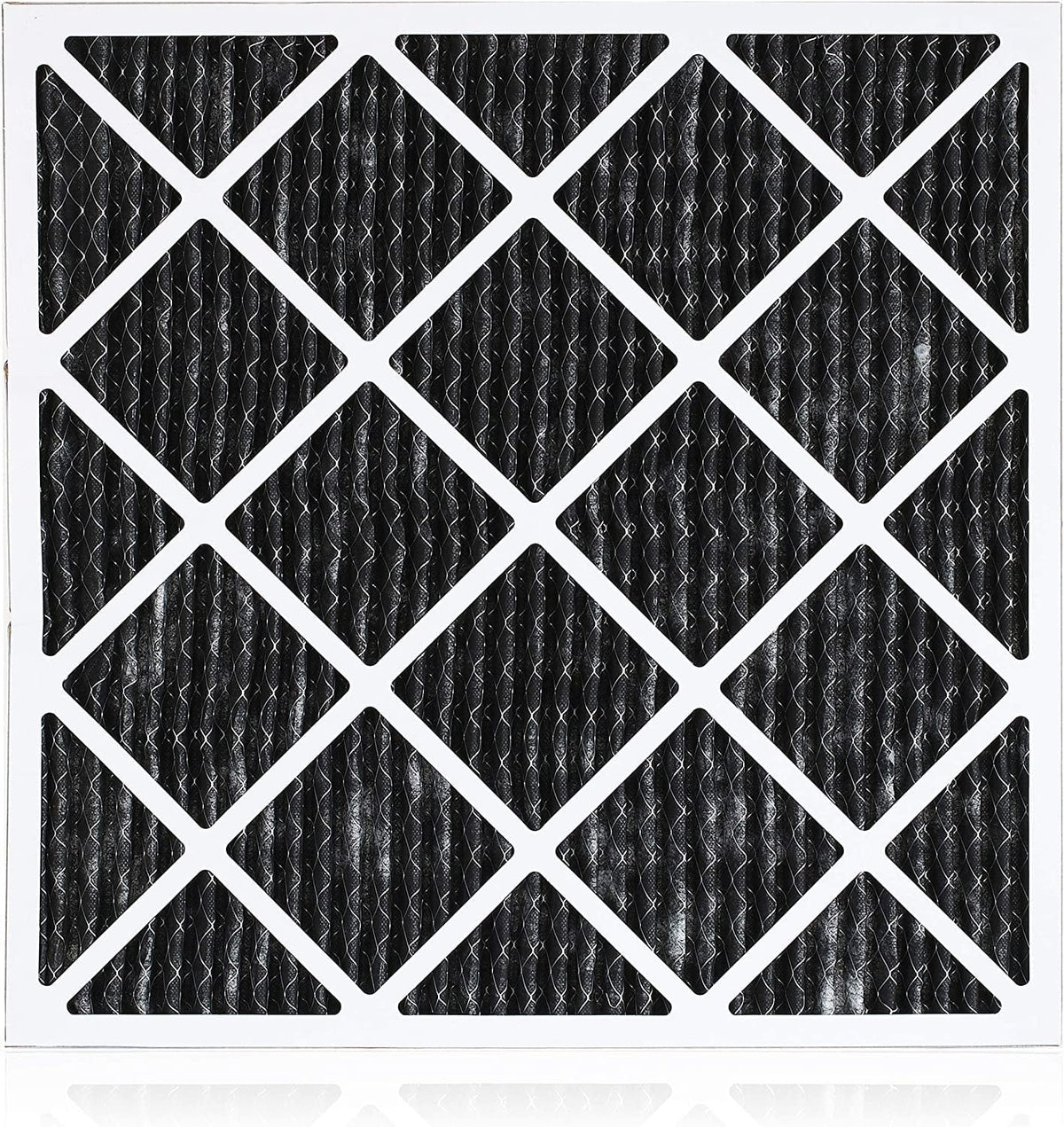Filterbuy 20x24x1  8 Odor Eliminator Pleated   Furnace Air Filters with Activated Carbon (1-Pack)