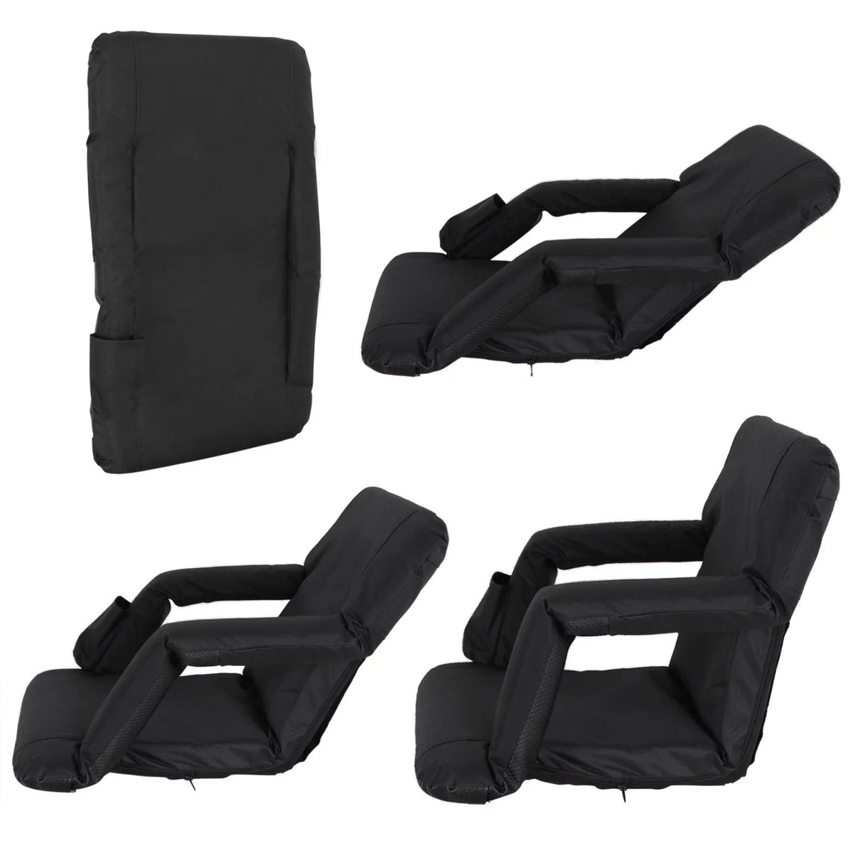 Black Stadium Seats (2 Pieces)