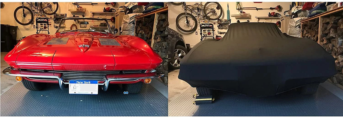 Indoor Car Cover Compatible with Jaguar  2021 - Black Satin - Ultra Soft Indoor Material - Guaranteed Keep Vehicle Looking Between Use - Includes Storage Bag